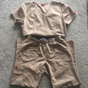 Dickies Tan Scrubs